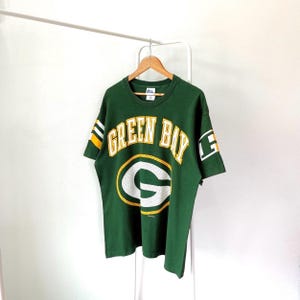 Vintage 90s/ Green Bay/ Packers/ 1997/ NFL/ football/ Pro player/ made in USA/ green/ t-shirt (L)