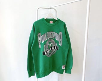 90s Philadelphia Eagles NFL Football, Champion Green Sweatshirt (M