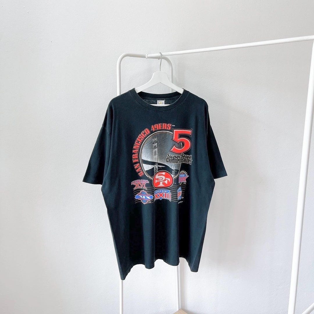 49ERS フットボール Tシャツ ヴィンテージ/90年代/サンフランシスコ/49ers/フットボール/1995/競技