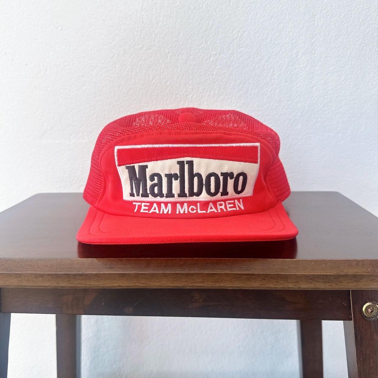 Marlboro McLaren キャップ 帽子 マルボロ マクラーレン