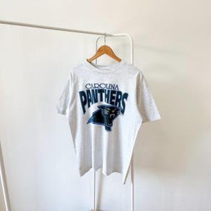 Vintage/ 90s/ Carolina/ Panthers/ 1993/ football/ Salem/ made in USA/ gray/ t-shirt/ L