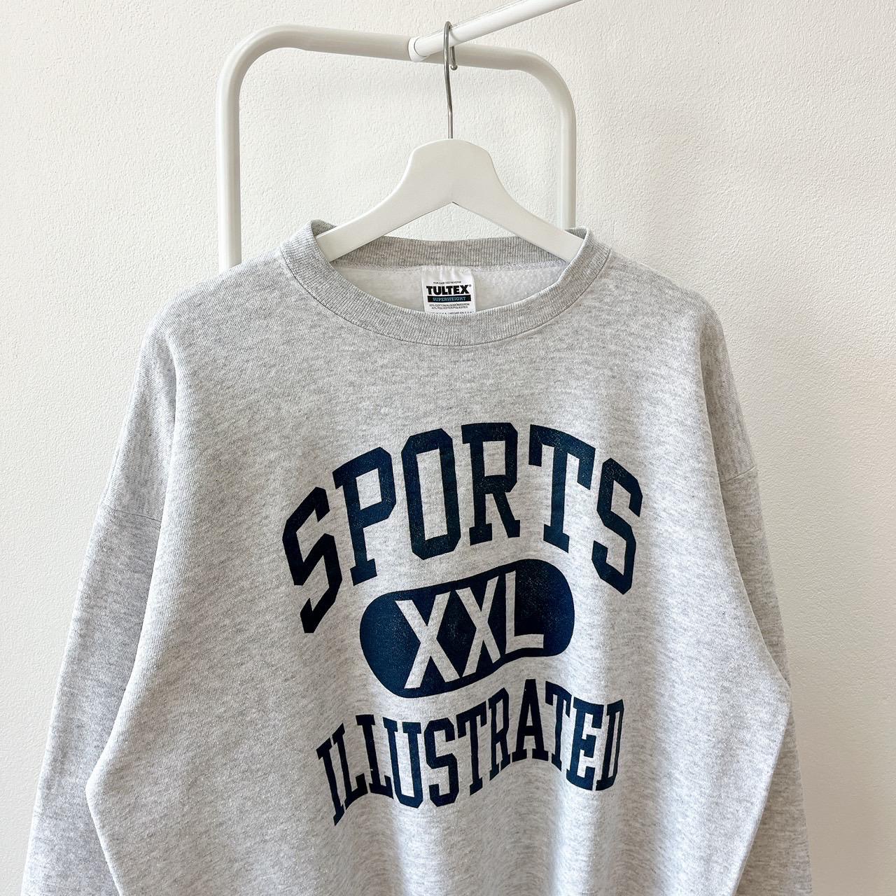 Sports Illustrated XXL トレーナー グレー Vintage 90s/ Sport XXL Illustrated/ Made in USA/ Vintage Tultex