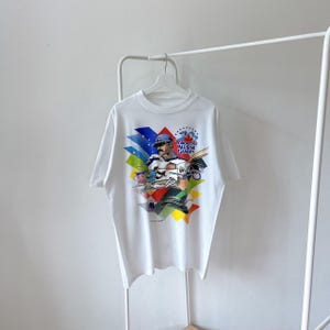 Vintage/ 90s/ Toronto/ Blue jays/ All star game/ baseball/ 1991/ white/ t-shirt (L)