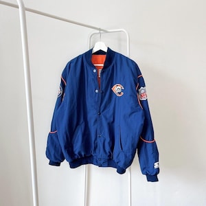 Vintage 90s Chicago/ Bears/ NFL/ football/ vintage Pro line X Starter blue jacket (L)