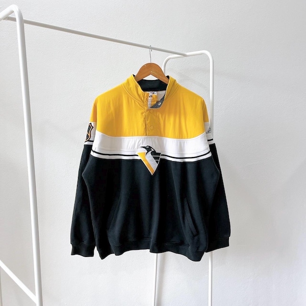 90s Pittsburgh Penguins NHL hockey, Apex one sweatshirt (XL)