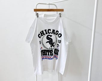 Vintage 90er Jahre Chicago White Sox T-Shirt - 1993 MLB - Größe L