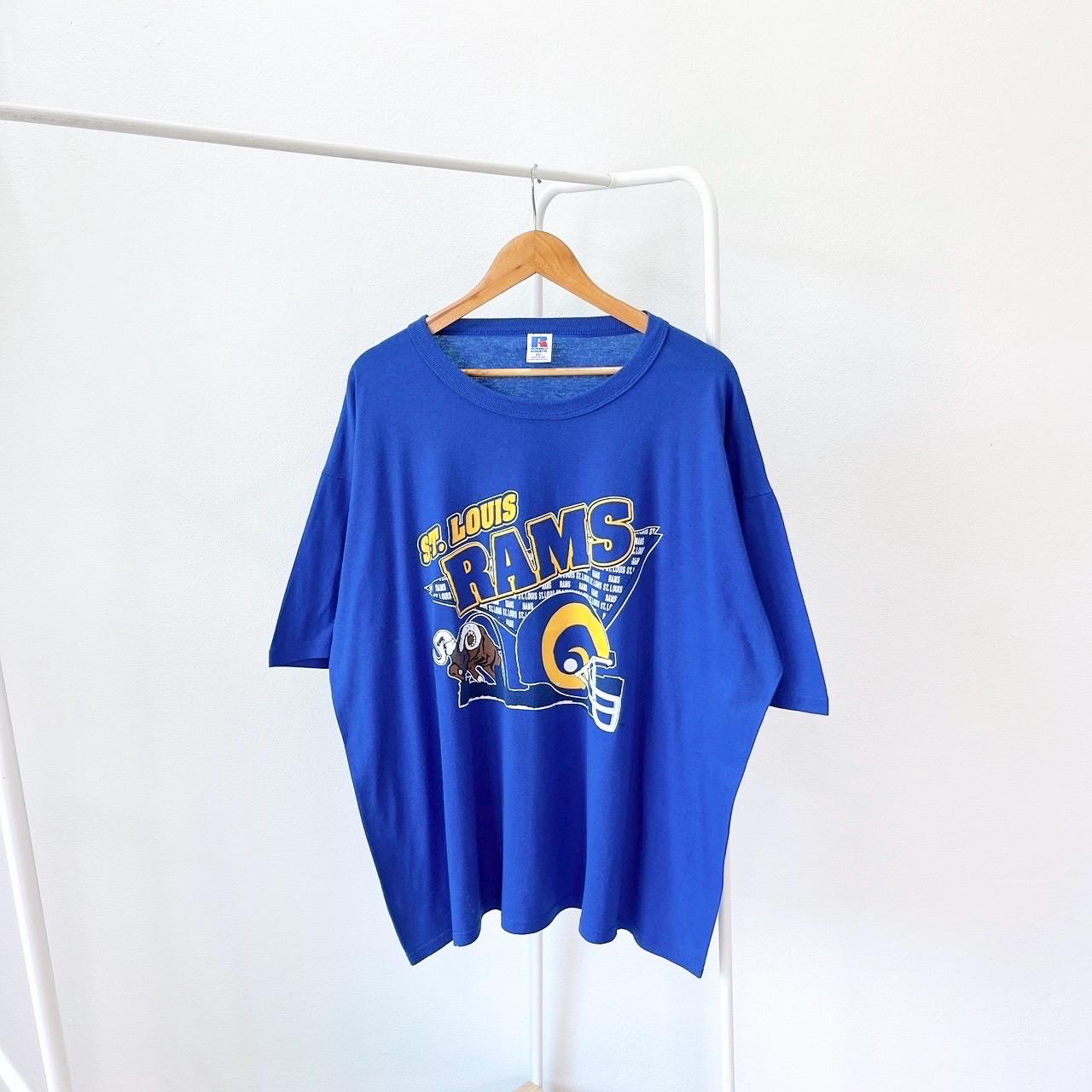 Vintage/ 90s/ St. Louis/ Rams/ Football/ Russell Athletic/ Made in