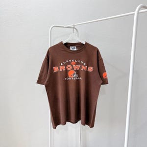 Vintage 00s Cleveland Browns Football, NFL brown t-shirt (L)