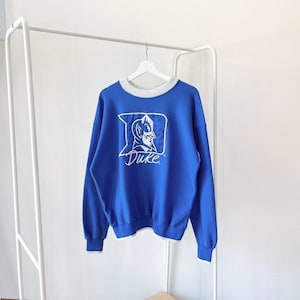 90s Duke University Blue Devils, Tha game NCAA embroidered sweatshirt (XL)