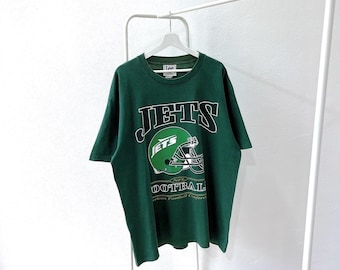 Vintage 90's New York Jets Salem Sports T-shirt Men's Size XXL - Etsy