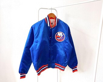 Veste De Patinoire/anorak New York Islanders - Taille M, Bleue, 1/4 Zip, Neuve (marque Fanatics)