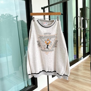 90s Purdue University Boilermakers, Swingster gray sweatshirt (M)