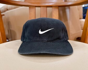 Czapka baseballowa Nike Vintage – Czarna bawełniana czapka typu dad hat/55-59 cm