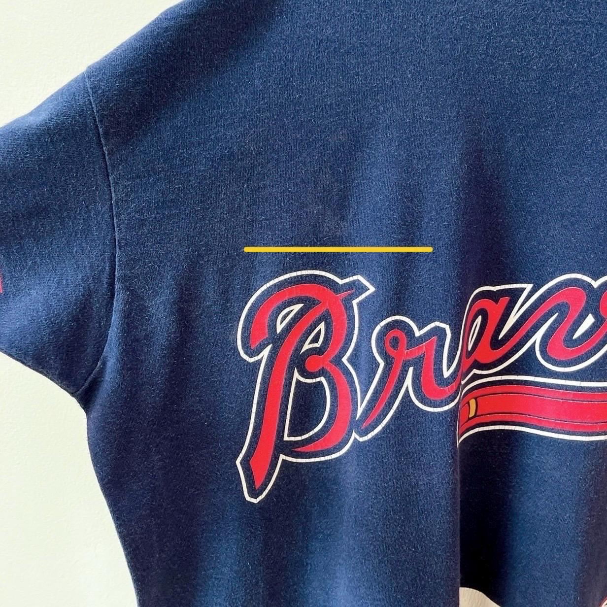 Vintage/ 90s/ Atlanta/ Braves/ 1994/ Baseball/ Blue/ T-shirt (XL