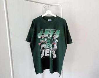 Vintage 90's New York Jets Salem Sports T-shirt Men's Size XXL - Etsy