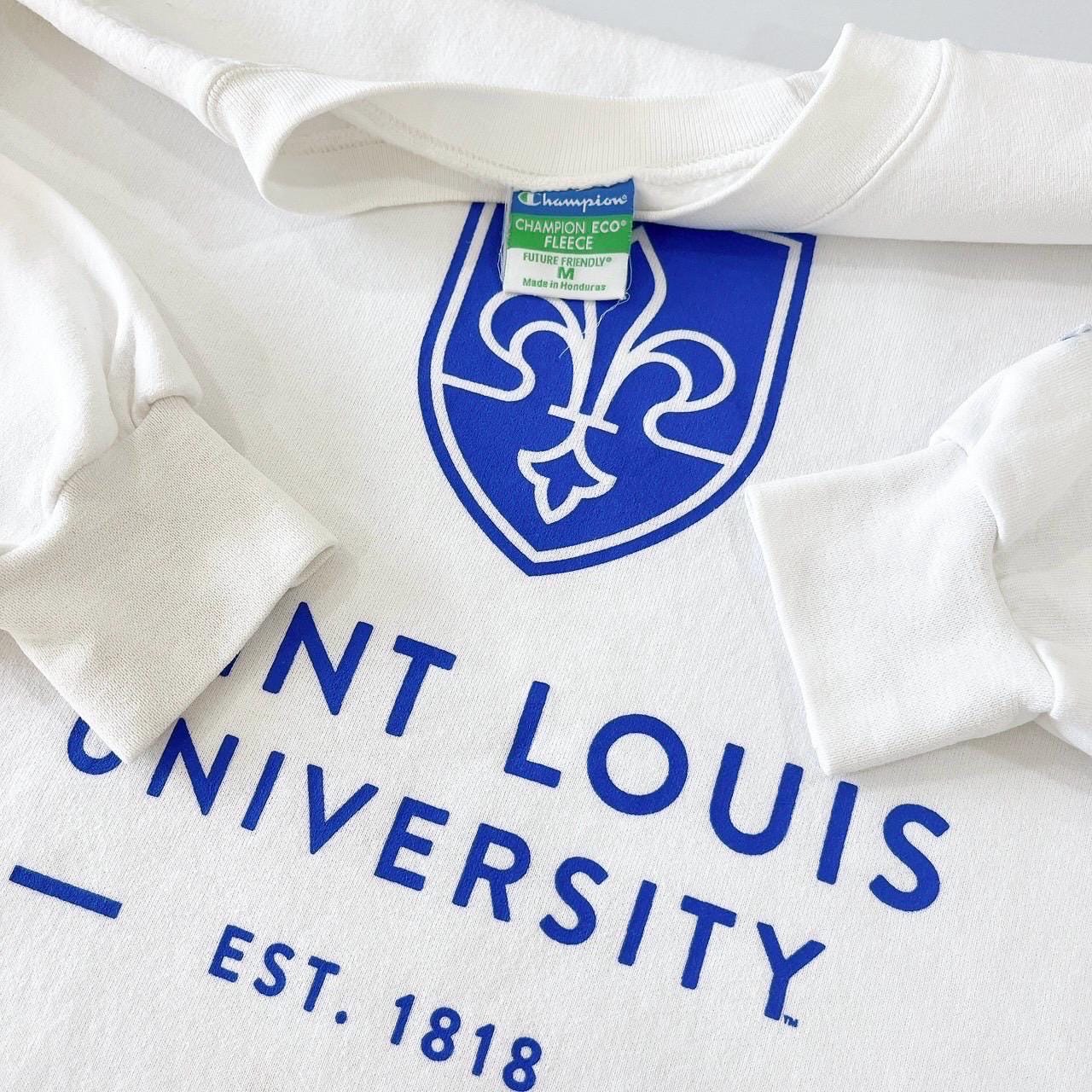 Vintage 00s/ Saint Louis/ University/ Vintage Champion White 