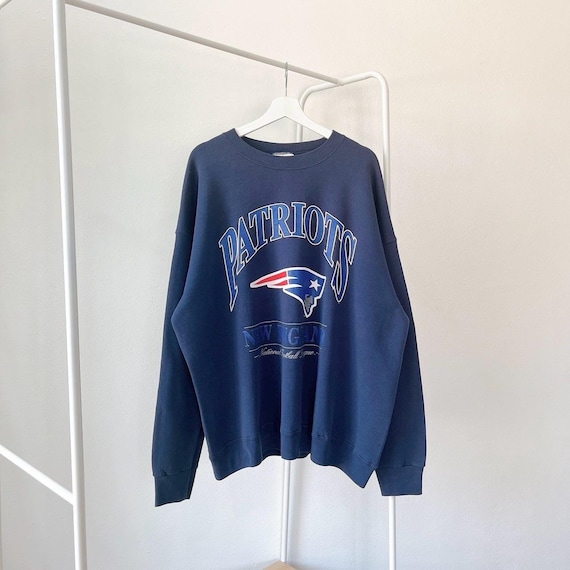 90s New England Patriots NFL, Lee Blue Sweatshirt (XXL) - Etsy