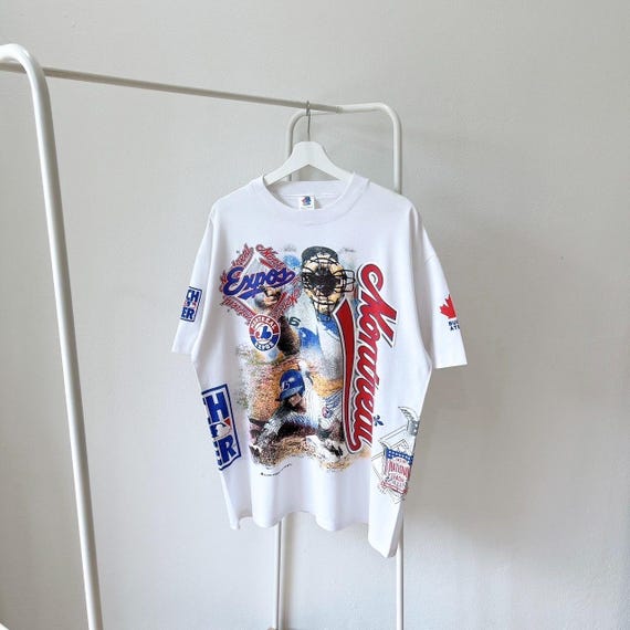 Vintage 1990s Montreal Expos MLB T-shirt/ OVP/ Bulletin Athletic