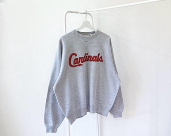 St. Louis vintage des années 2000/ Cardinals/ MLB/ Sweat-shirt gris vintage de l'équipe Nike/ M