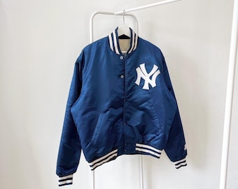 Vintage 90s New York Yankees Starter MLB Bomber Jacket (L