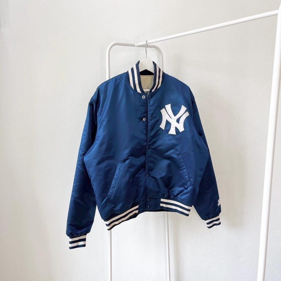 Vintage 90s New York Yankees Starter MLB Bomber Jacket (L) - Etsy