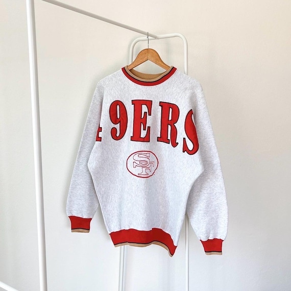 90s San Francisco 49ers Football/ Legends Embroidered/ Gray