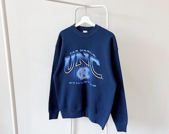vintage des années 90 UNC Tar Heels Sweatshirt - Salem Made in USA