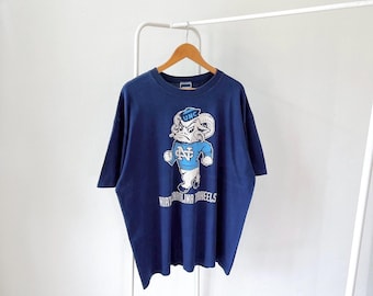 Vintage jaren 90 North Carolina UNC Tar Heels T-shirt - fiets/ XXL