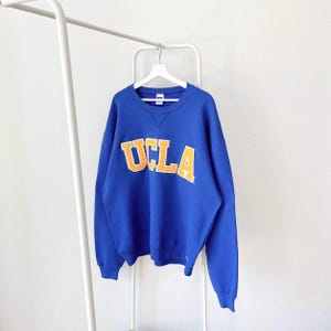 Vintage 90s UCLA Russell Blue Sweatshirt (XL)
