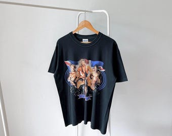 WCW、T シャツ、テレビクルーのシャツ!本物のヴィンテージ 1996! WCW