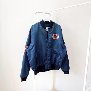 Vintage 90s/ Chicago/ Bears/ NFL/ football/ vintage Pro line X Starter blue jacket (XL)