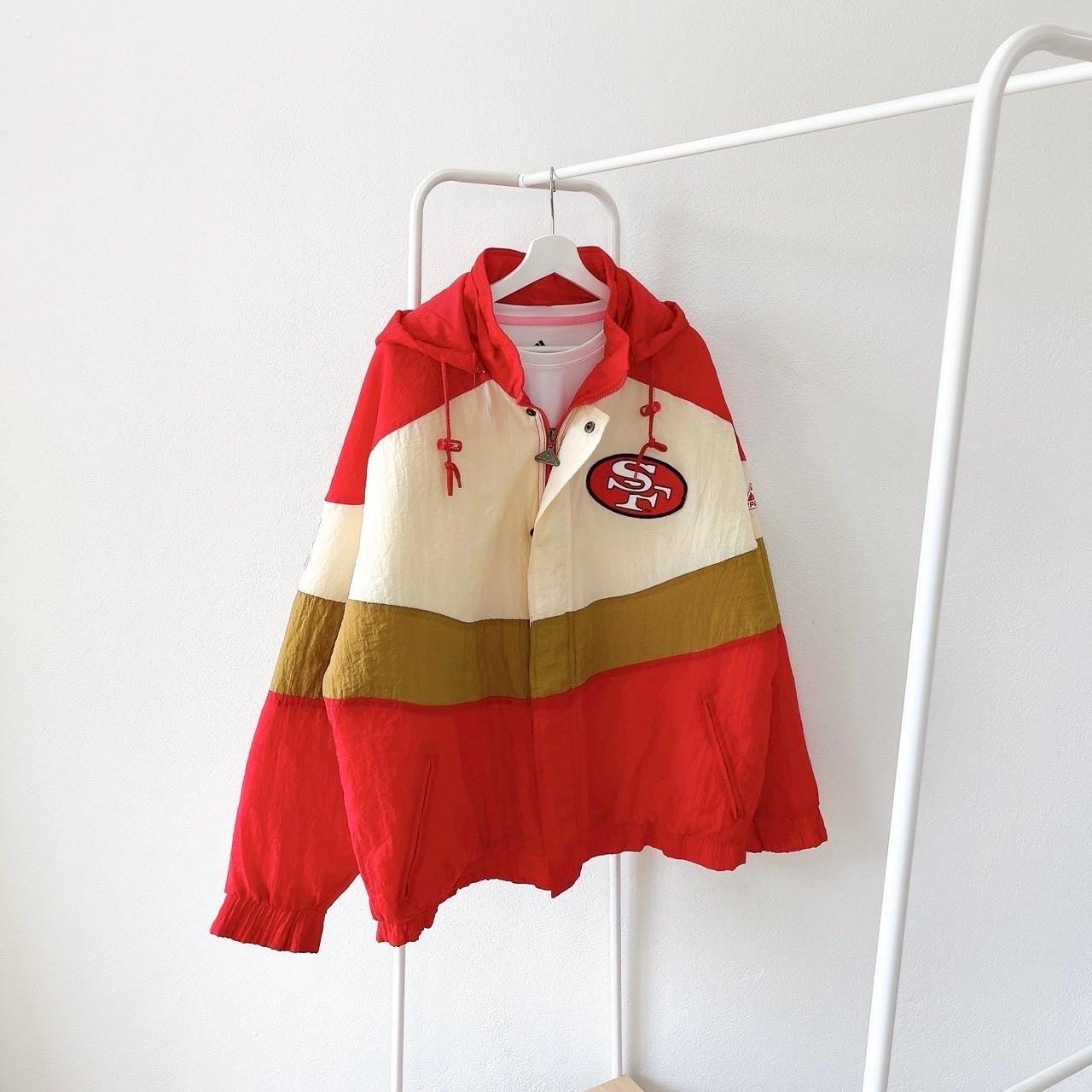 希少　NFL 49ers APEX ONE ナイロンジャケット L XL 90s Vintage 90s/ San Francisco 49ers/ NFL Football/ Vintage Proline X