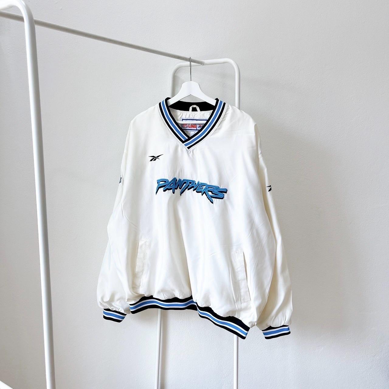 90's ヴィンテージPANTHERS RB34 立命館　アメフトスエット XL Vintage 90s Carolina Panthers Reebok NFL Windbreaker (XL) - Etsy