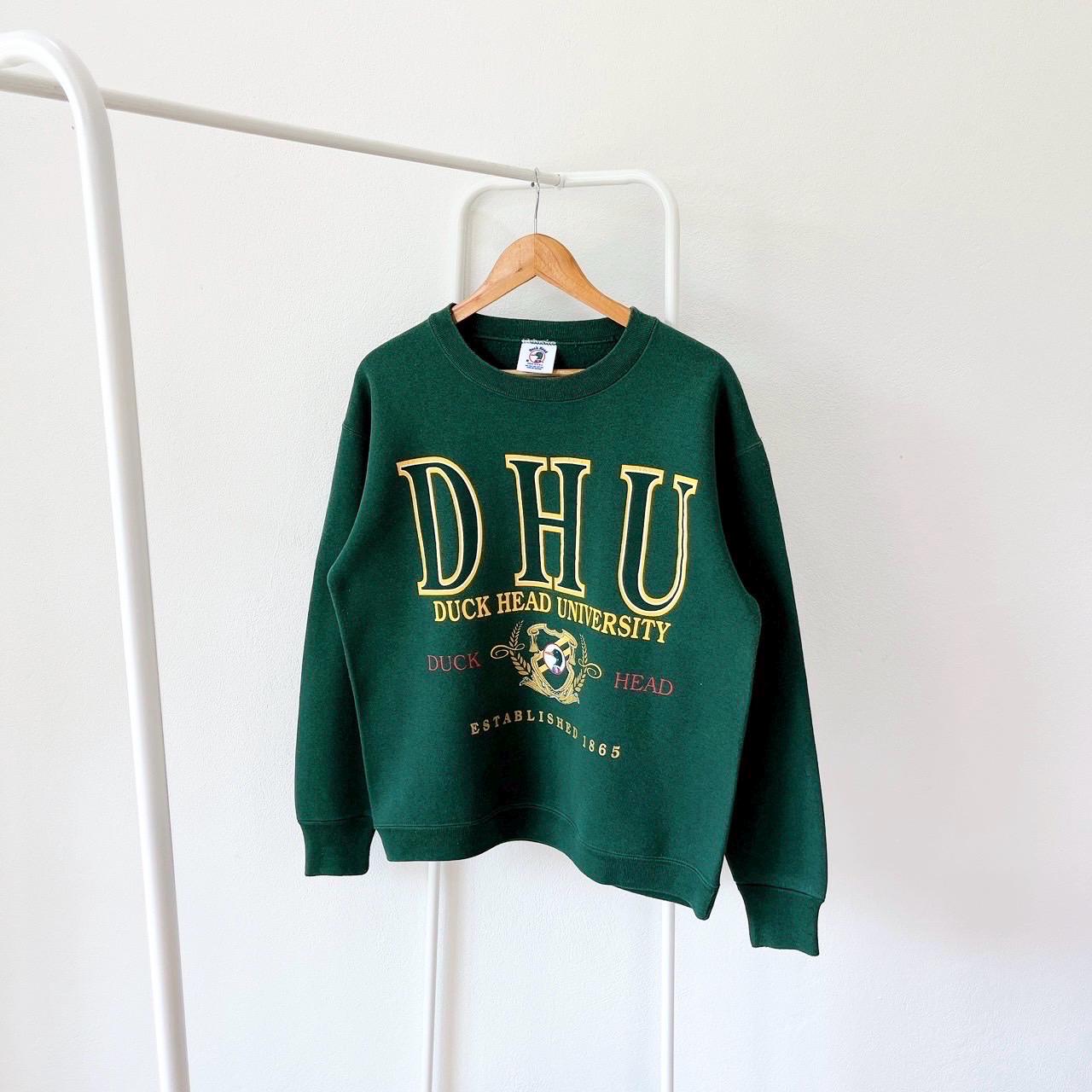 Vintage/ 90s/ Duck Head/ Made in USA/ Green/ Sweatshirt (M) - Etsy