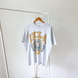 Vintage/ 90s/ UCLA/ Bruin/ NCAA/ Signal/ gray/ t-shirt (XL)