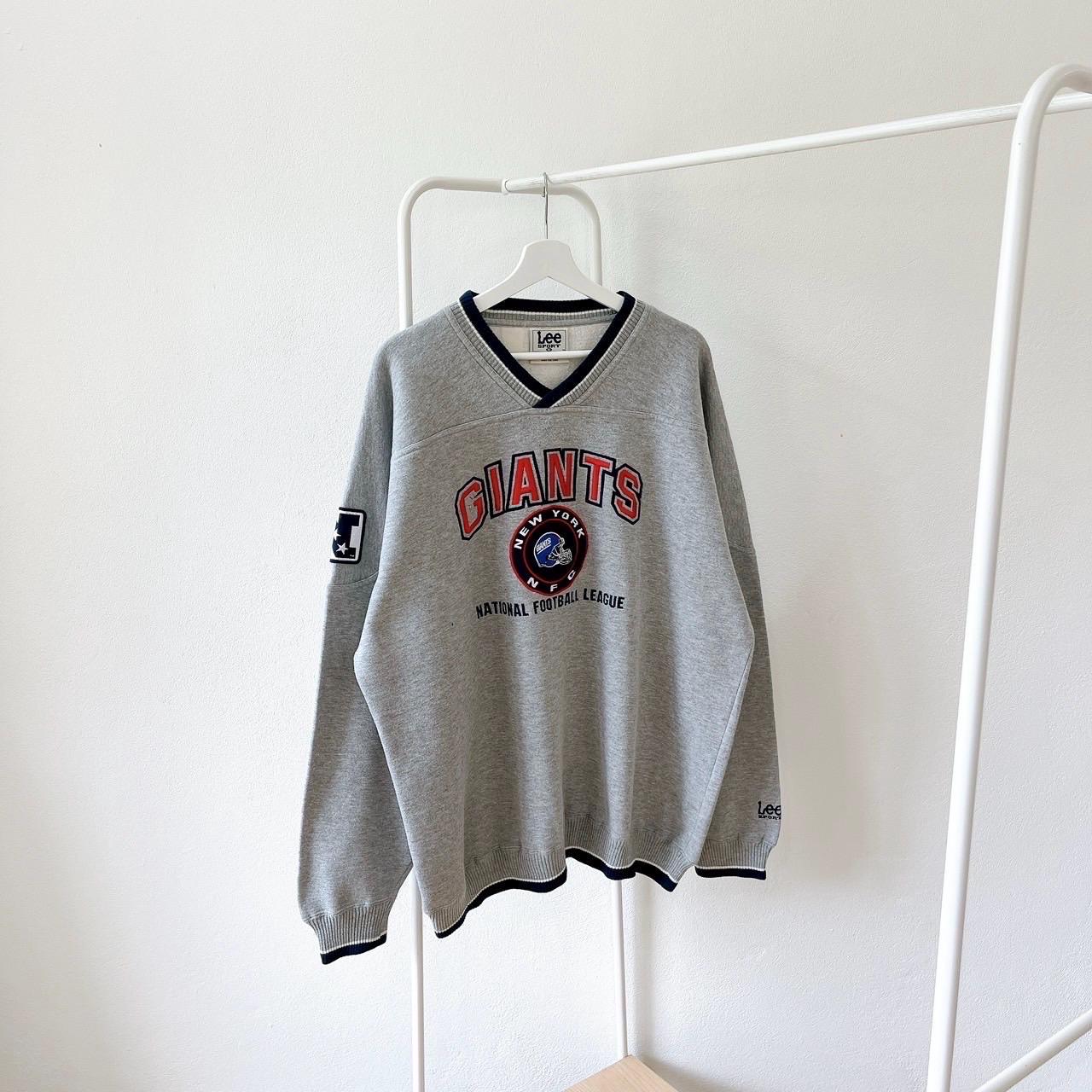 Vintage/ 1990s/ NY Giants/ Sweatshirt/ Lee Sport Embroidered/ XL