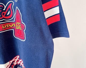 Vintage/ 90s/ Atlanta/ Braves/ 1994/ Baseball/ Blue/ T-shirt (XL