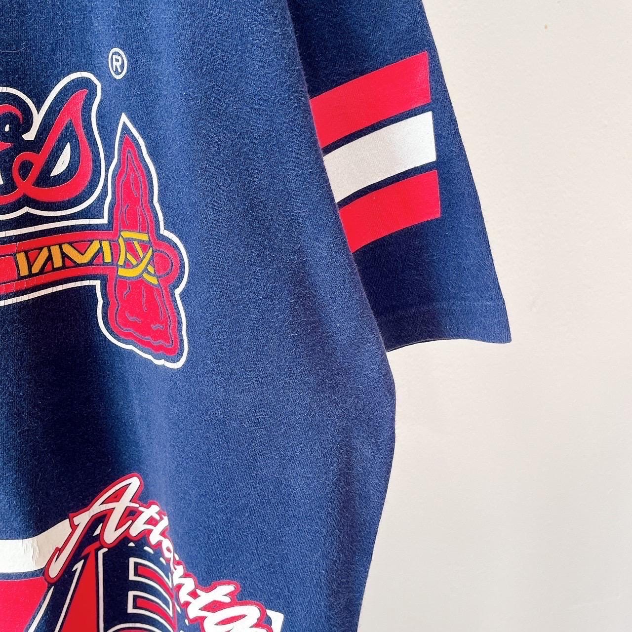 Vintage/ 90s/ Atlanta/ Braves/ 1994/ Baseball/ Blue/ T-shirt (XL