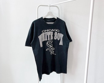 Vintage 90s/ Chicago/ White Sox/ Baseball/ 1990/ MLB schwarzes Vintage T-Shirt/ L