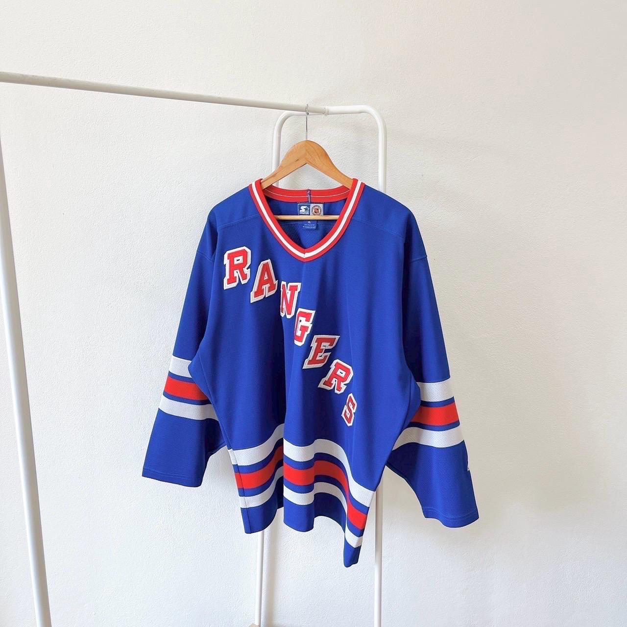 Vintage/ 90s/ New York/ Rangers/ Hockey/ Vintage Starter/ Blue