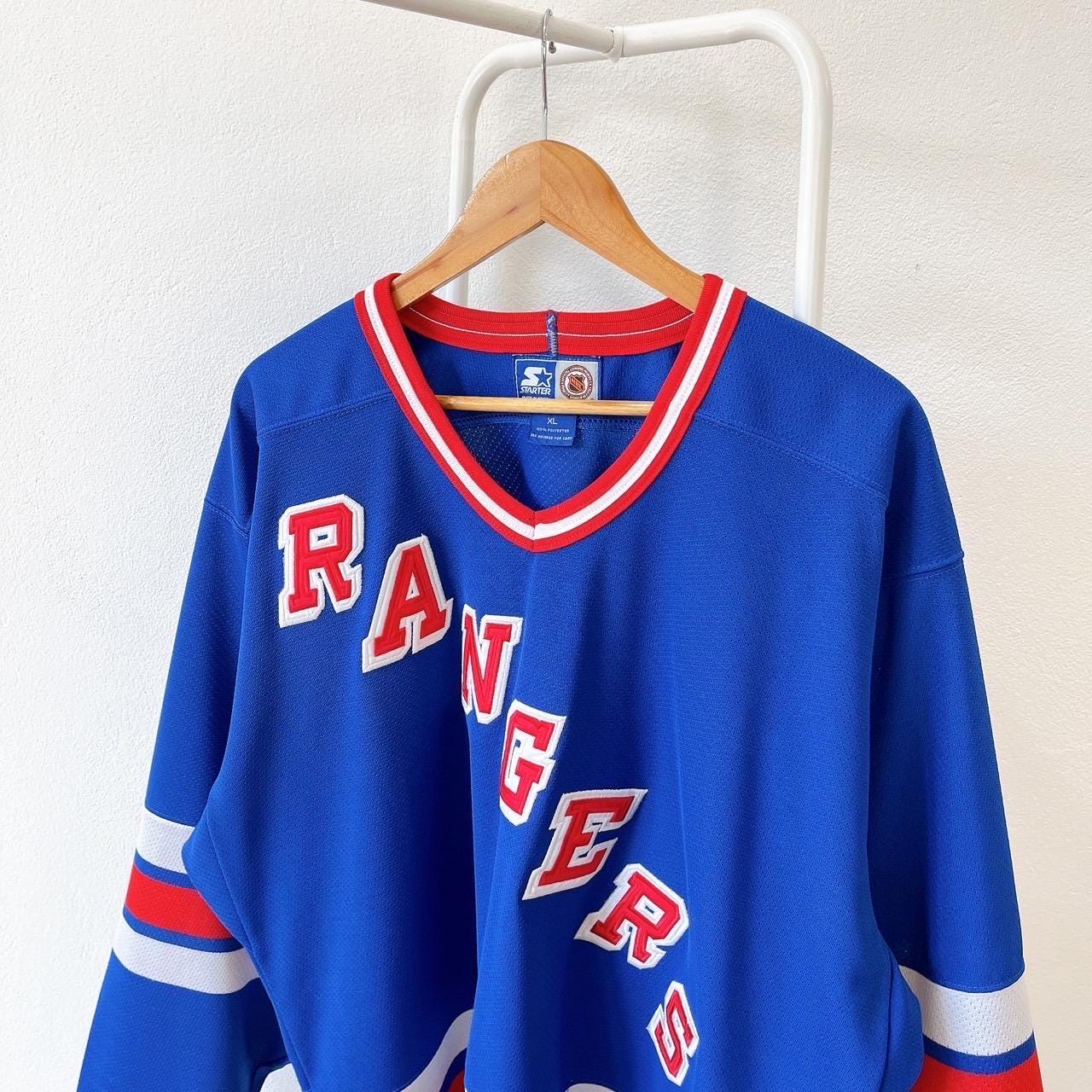 Vintage/ 90s/ New York/ Rangers/ Hockey/ Vintage Starter/ Blue 