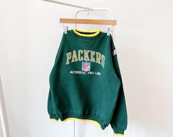 Vintage Green Bay Packers Sweatshirt - Lee Sport NFL XL - Etsy UK