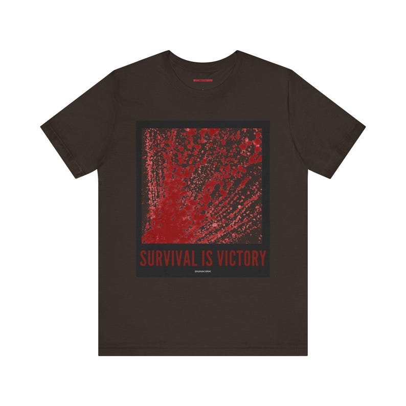 Koszulka unisex Survival is Victory zdjęcie 3