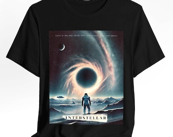 Interstellar Movie T-Shirt: Cosmic Adventure Graphic Tee