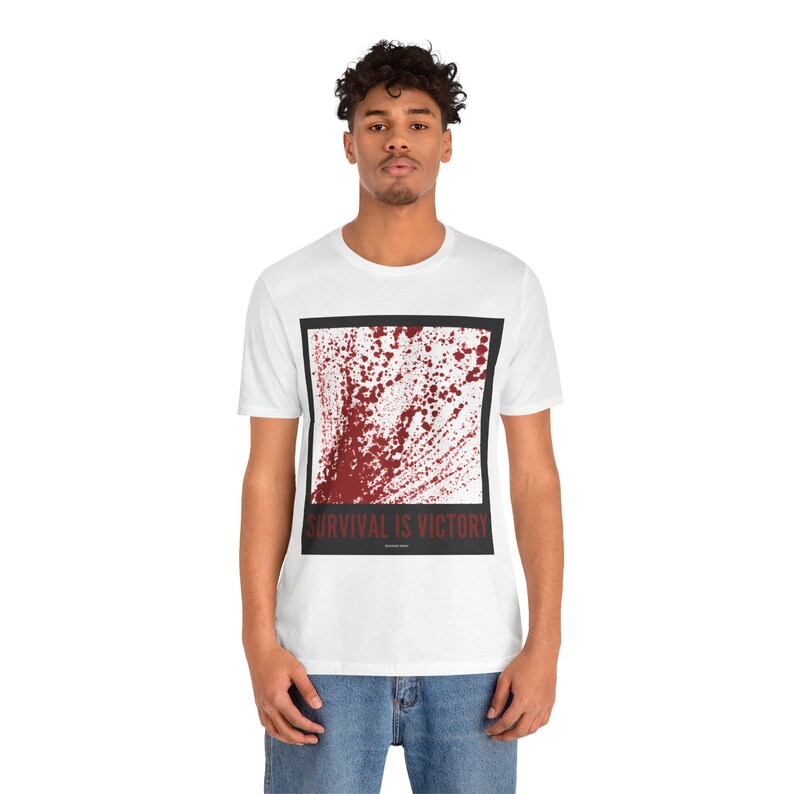 Koszulka unisex Survival is Victory zdjęcie 7