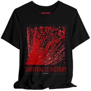 Koszulka unisex Survival is Victory zdjęcie 1