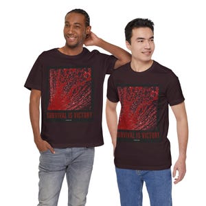 Koszulka unisex Survival is Victory zdjęcie 10