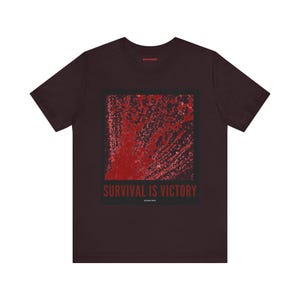 Koszulka unisex Survival is Victory zdjęcie 6