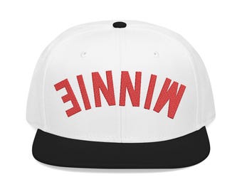 Minnie Trucker Snapback Hat, Trendy Disney Outfit, Disney Hat, Cute Trucker Hat, Women's Disney, Matching Disney, Adjustable Fit, Matching