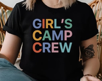 Girls Camp Crew Graphic Tee, Girls Camp Shirt, LDS, Young Women, Faith T-shirt, Religious, Youth Camp, Summer Camp Tee